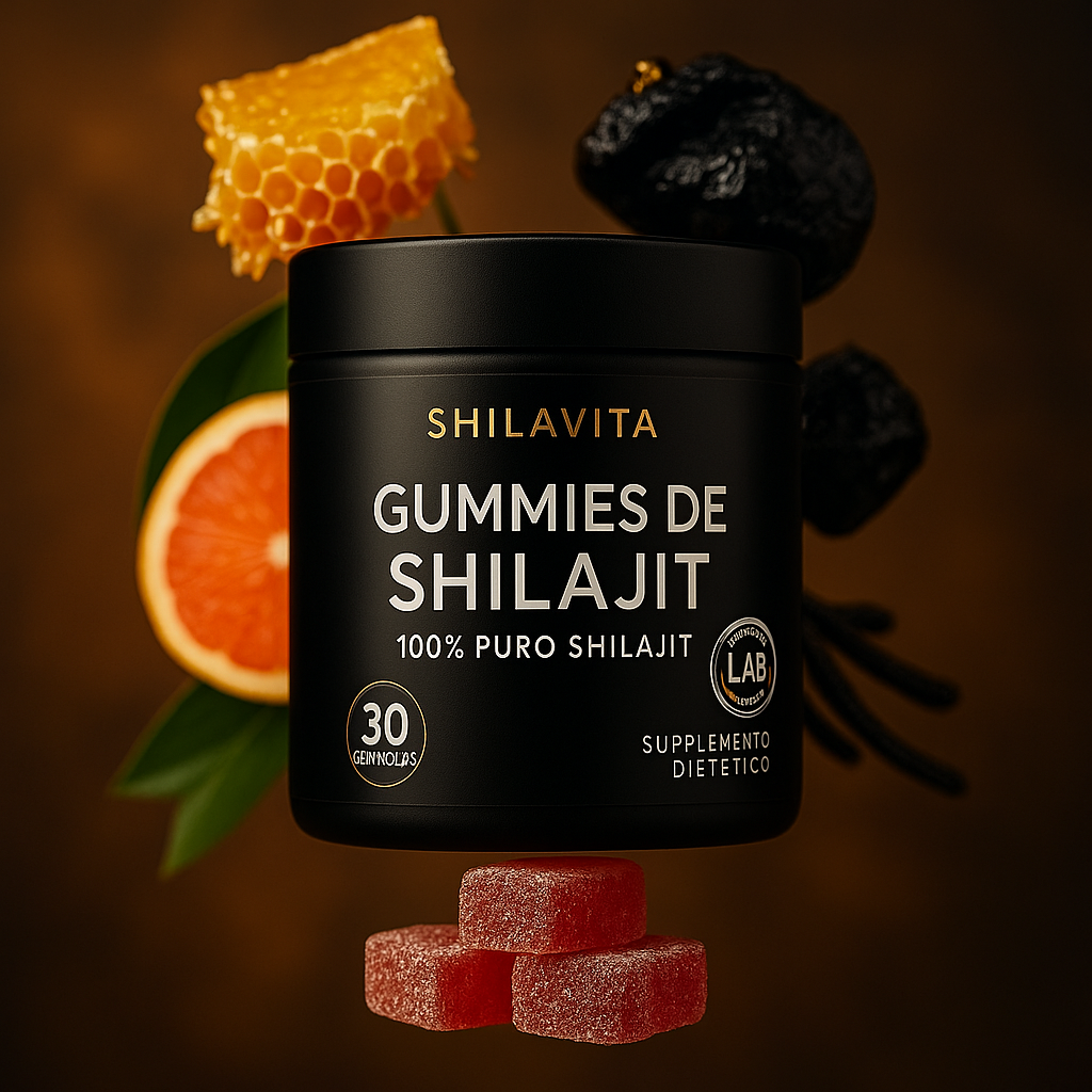 SHILAVITA GOLD - Gomitas de Shilajit puro